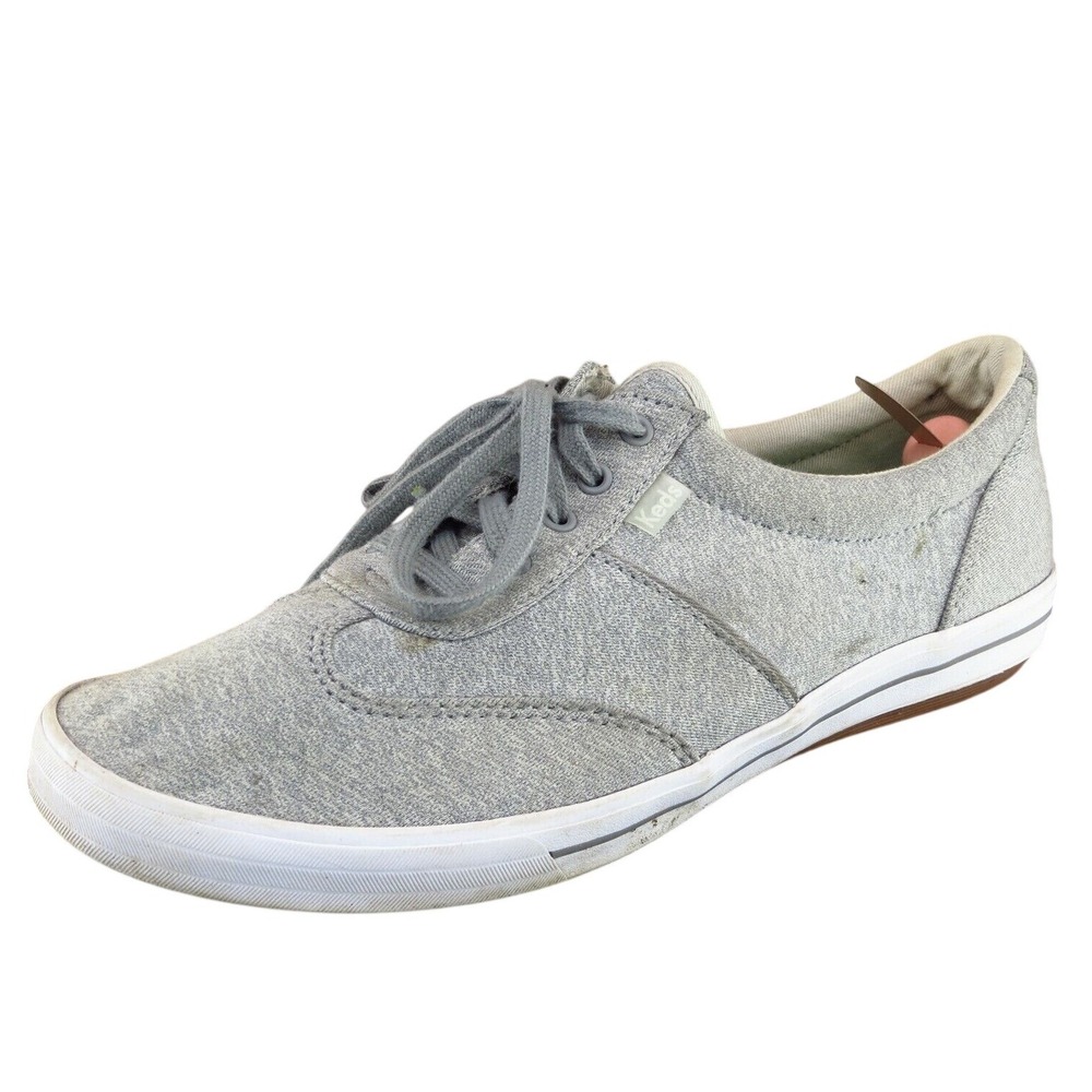 Keds Women Size 9.5 M Gray Fashion Sneakers Fabric Wf58150